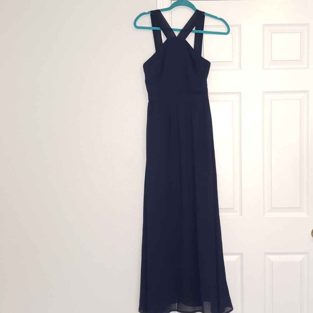 Lulus Navy bridesmaid dress